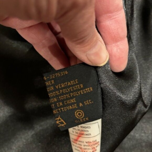 Vintage leather car coat - Picture 6 of 6